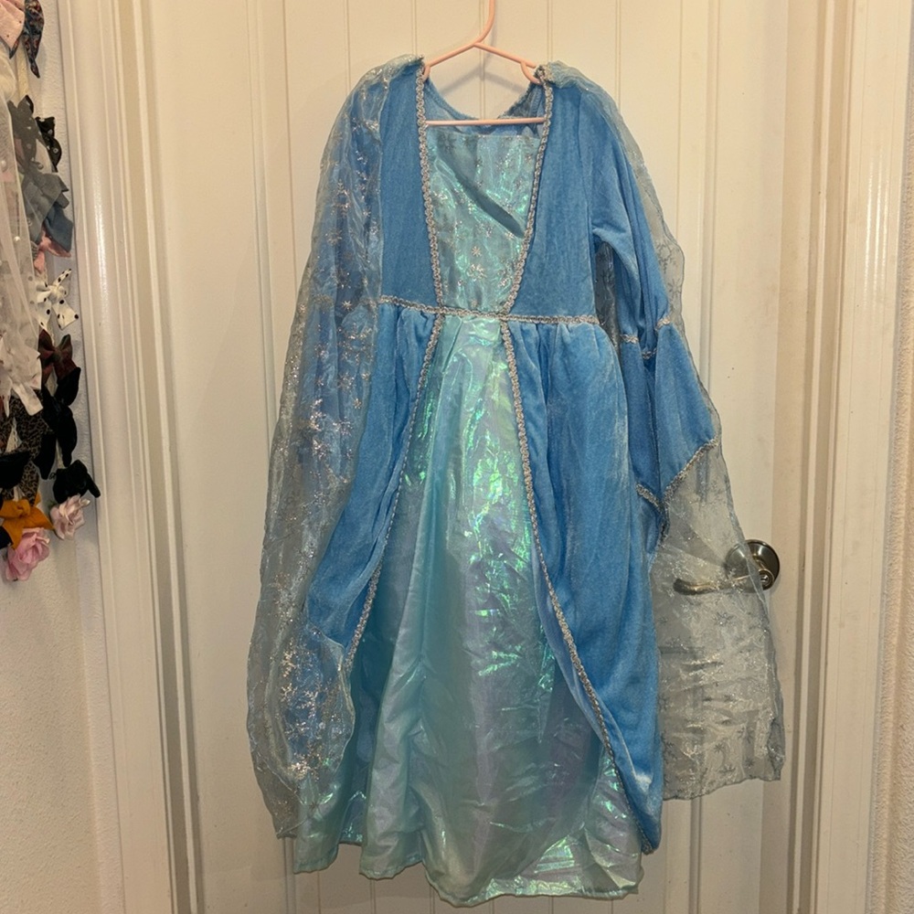 Little Girls princess Elsa costume